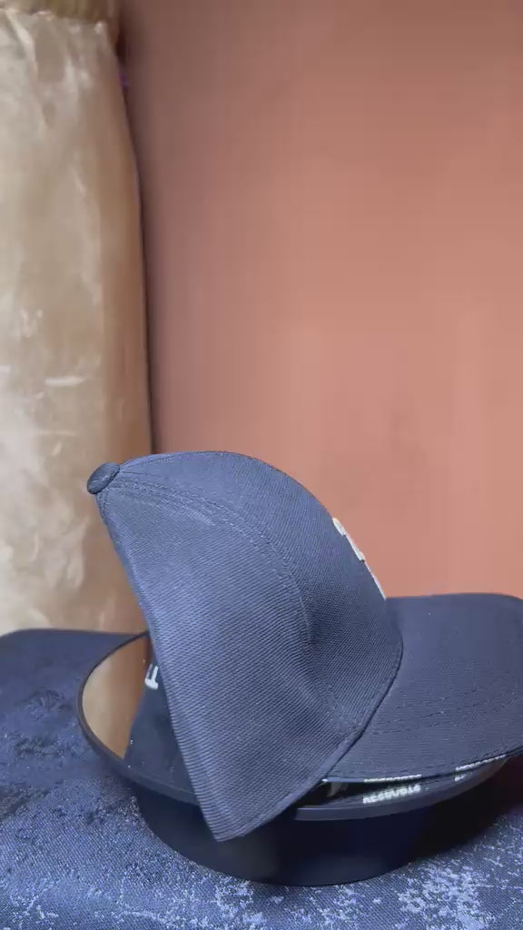 Classic Embroidered Letter Baseball Cap