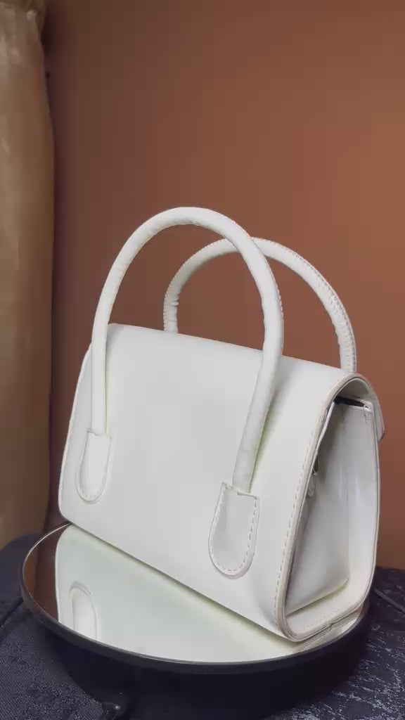 Elegant Mini Top-Handle Crossbody Bag